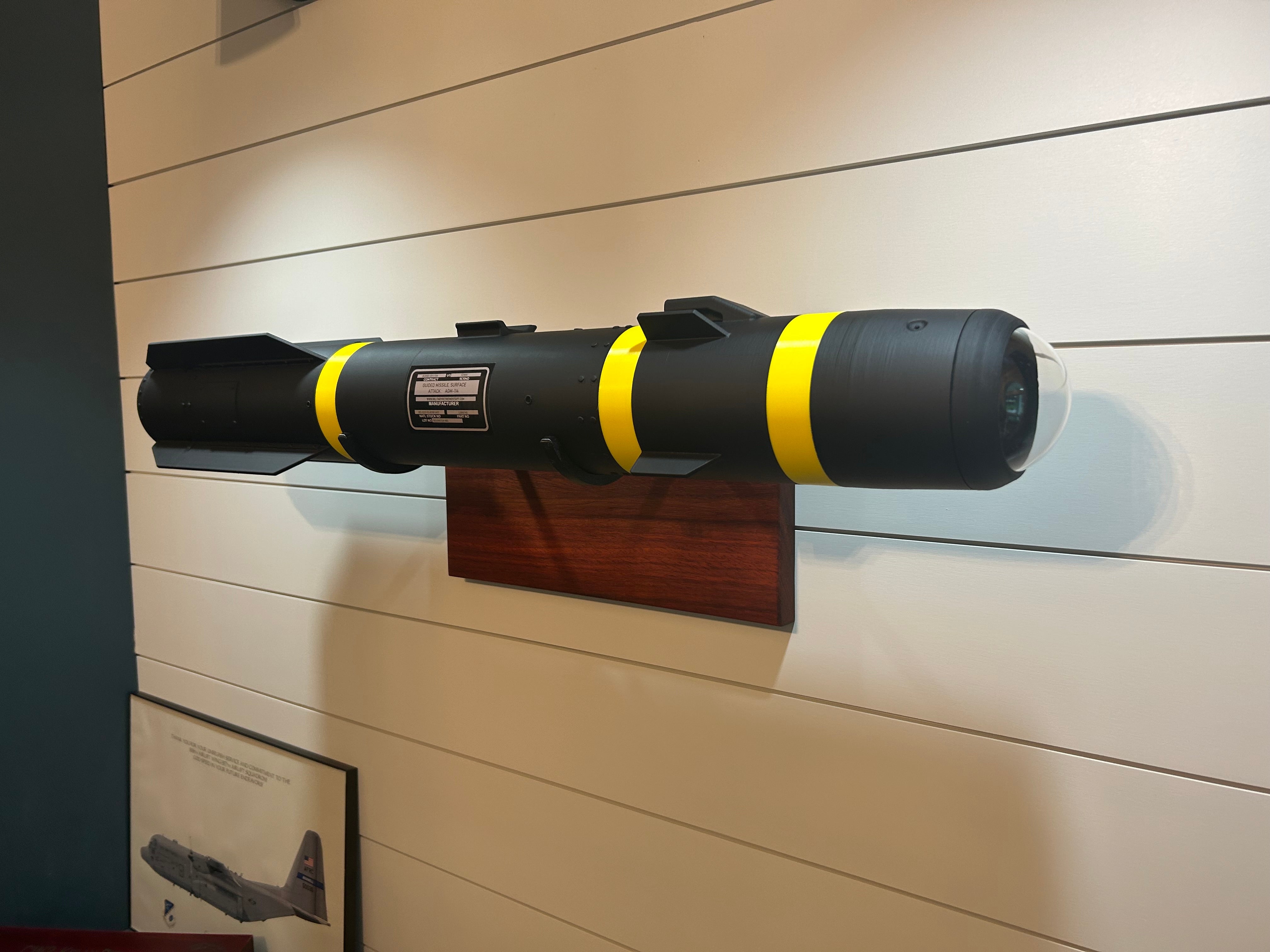 Helfire Rocket Hellfire Missile (Replica) – Military Retirement Gift